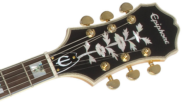 Epiphone Broadway 2019 Hh Ht Pf - Vintage Natural - Guitarra elécrica Jazz cuerpo acústico - Variation 3