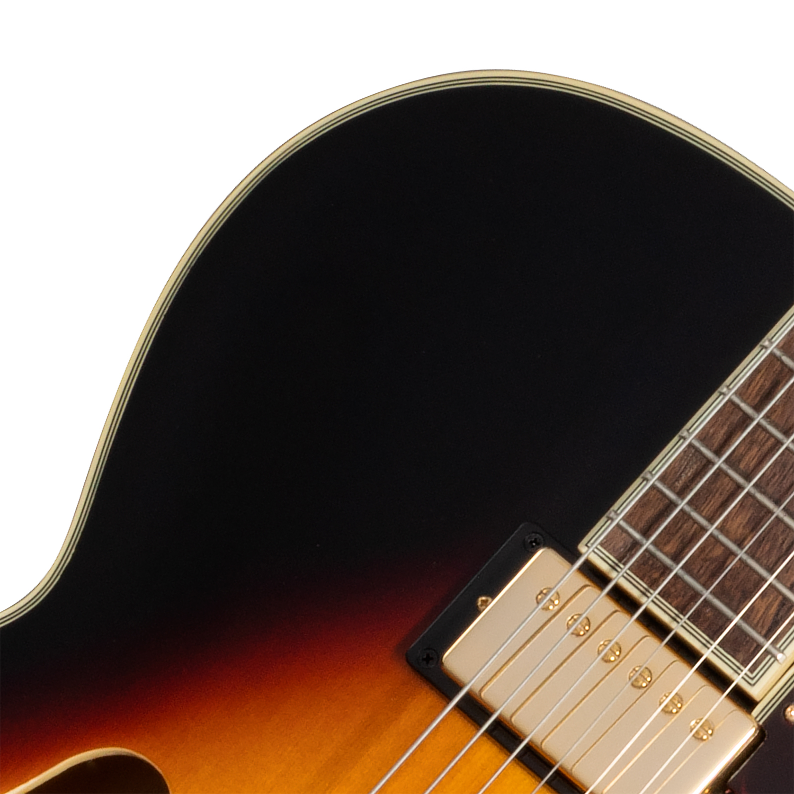 Epiphone Broadway Original Archtops 2h Ht Rw - Vintage Sunburst - Guitarra elécrica Jazz cuerpo acústico - Variation 2