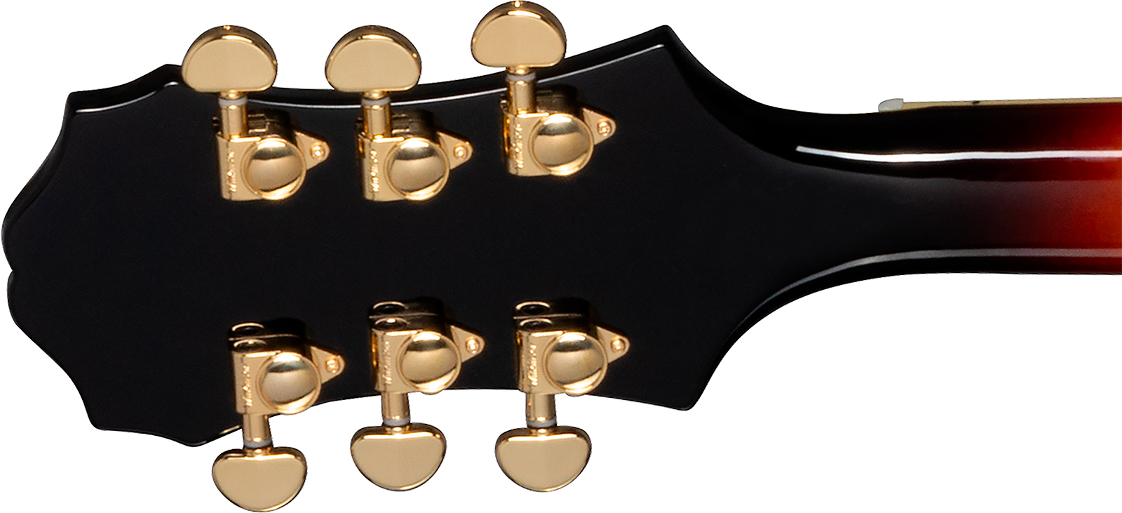 Epiphone Broadway Original Archtops 2h Ht Rw - Vintage Sunburst - Guitarra elécrica Jazz cuerpo acústico - Variation 5