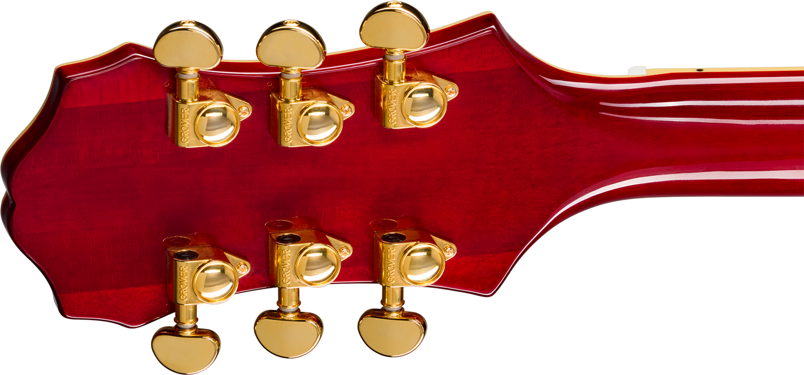 Epiphone Broadway Original Archtops 2h Ht Rw - Wine Red - Guitarra elécrica Jazz cuerpo acústico - Variation 5