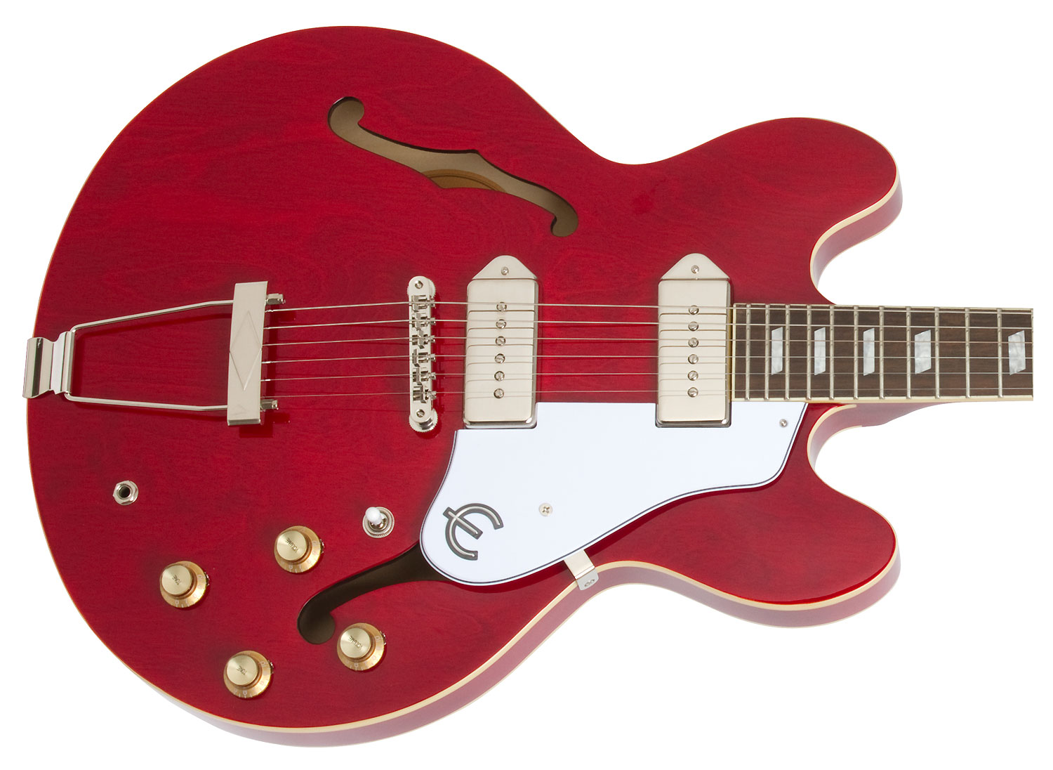 Epiphone Casino Ch - Cherry - Guitarra eléctrica semi caja - Variation 2