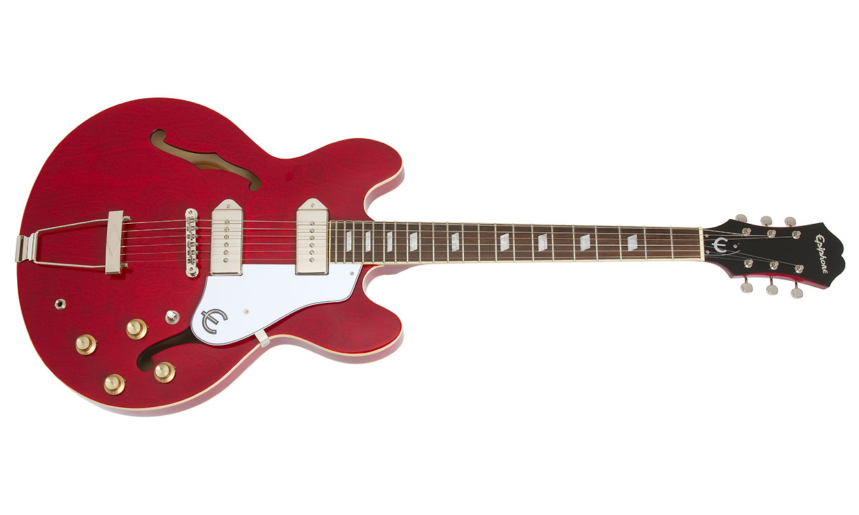 Epiphone Casino Ch - Cherry - Guitarra eléctrica semi caja - Variation 1