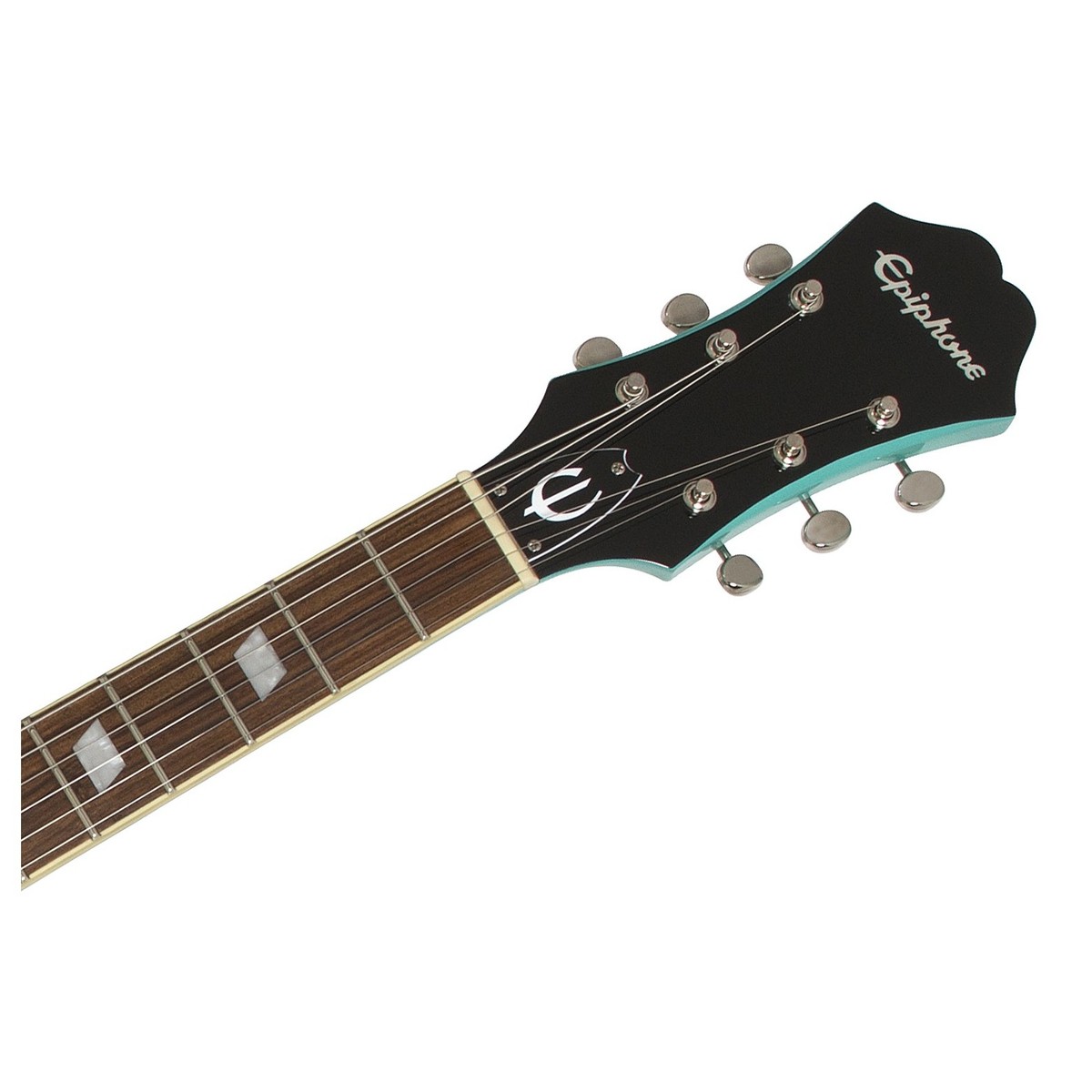 Epiphone Casino Coupe Archtop 2019 2p90 Ht Pf - Turquoise - Guitarra eléctrica semi caja - Variation 2