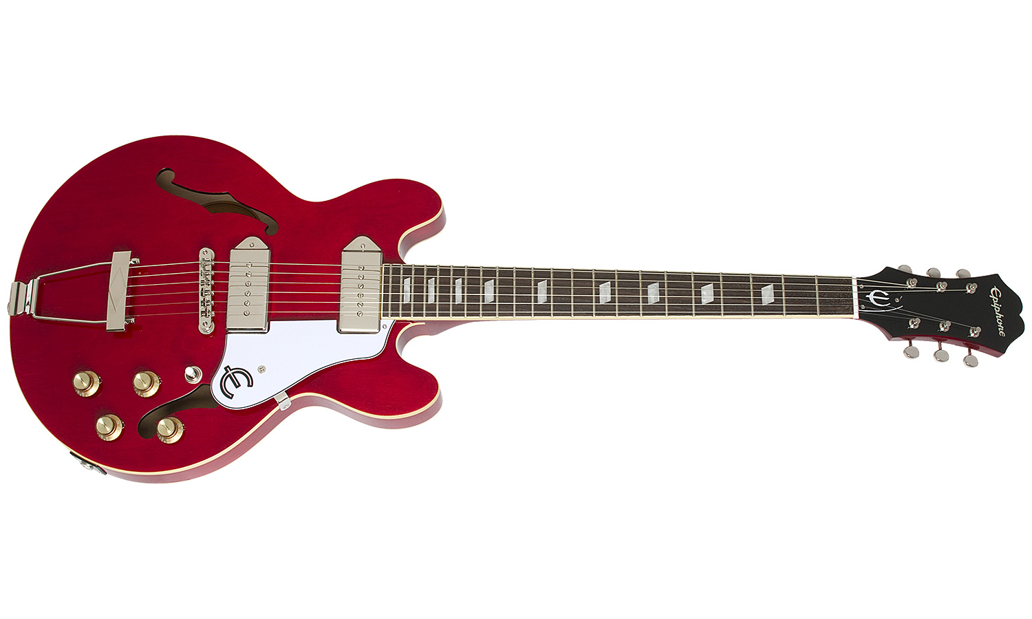 Epiphone Casino Coupe 2p90 Ht Pf - Cherry - Guitarra eléctrica semi caja - Variation 1