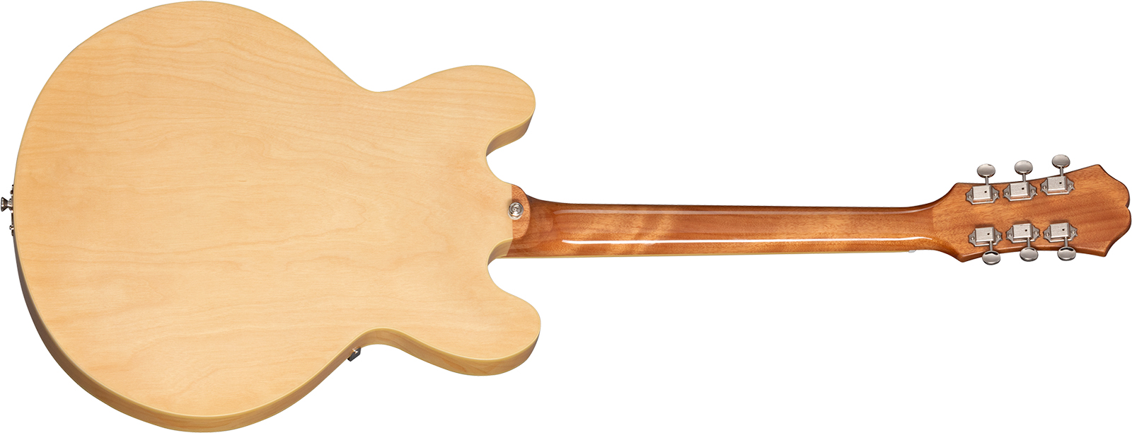 Epiphone Casino Lh Original Archtops Gaucher 2s P90 Ht Rw - Natural - Guitarra eléctrica semi caja - Variation 1