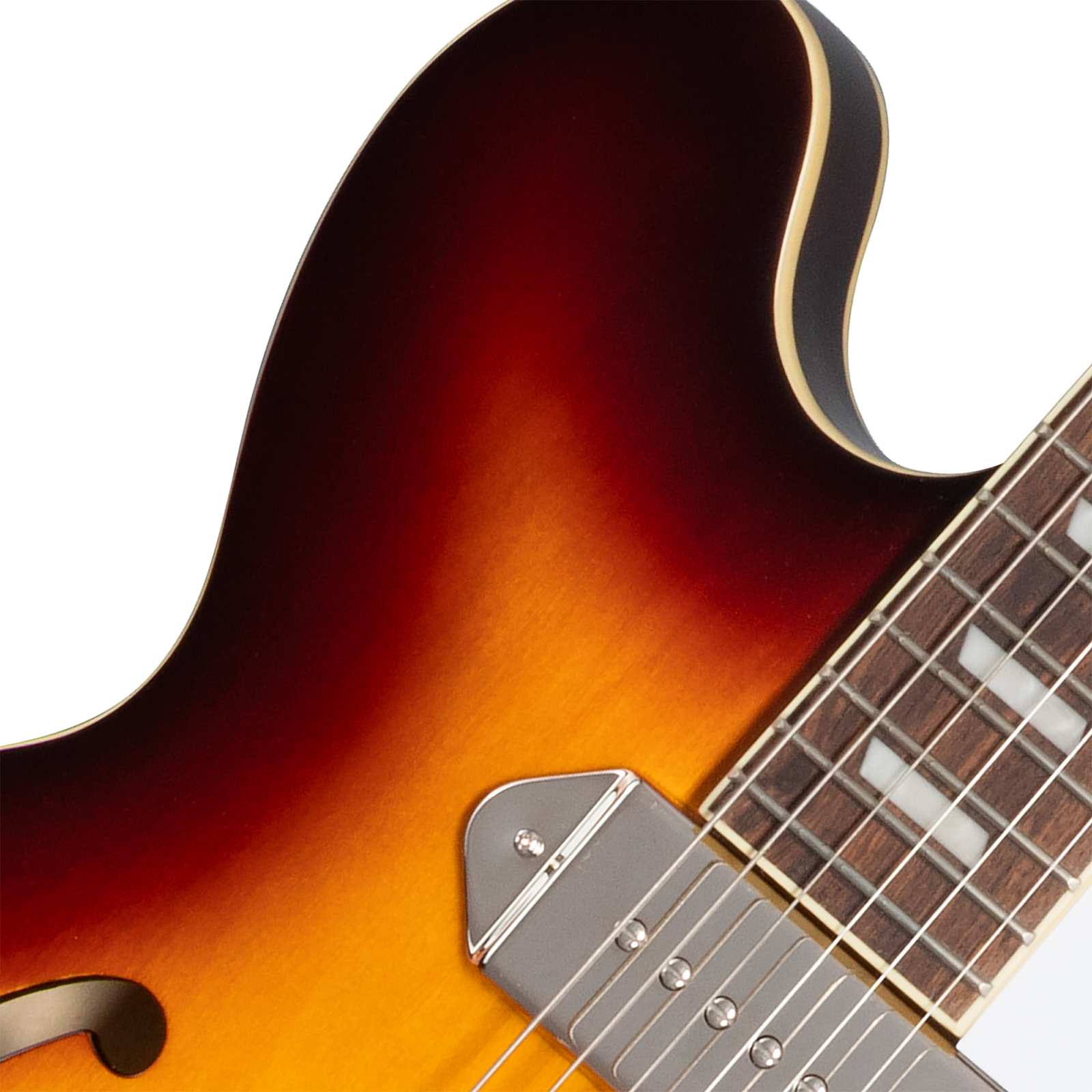 Epiphone Casino Original Archtops 2s P90 Ht Rw - Vintage Sunburst - Guitarra eléctrica semi caja - Variation 2