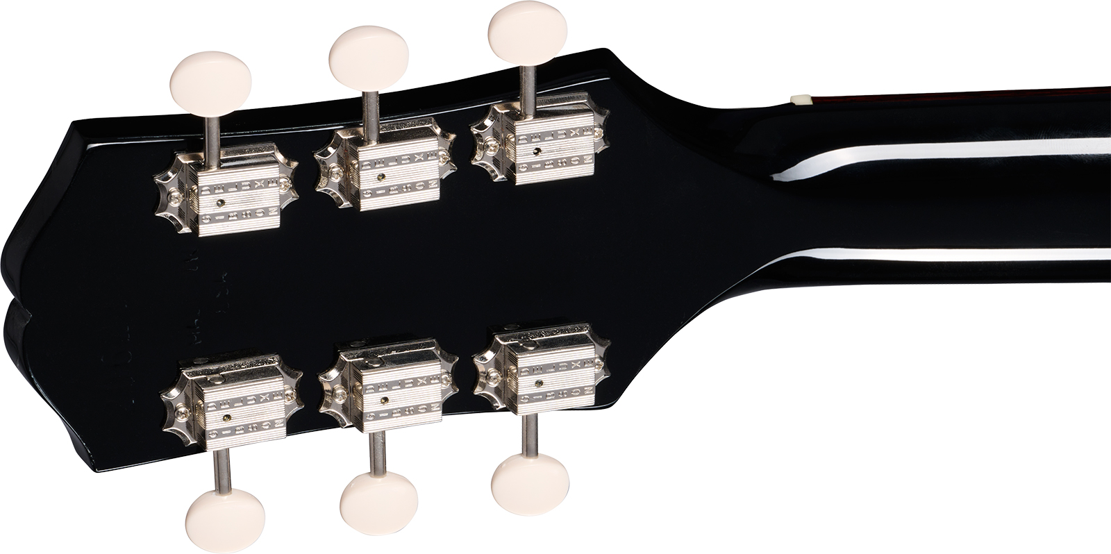 Epiphone Coronet Original Usa 1s P90 Ht Rw - Ebony - Guitarra electrica retro rock - Variation 4