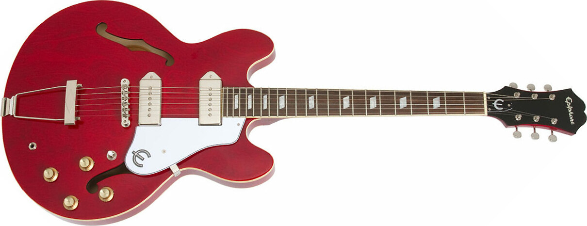 Epiphone Casino Ch - Cherry - Guitarra eléctrica semi caja - Main picture