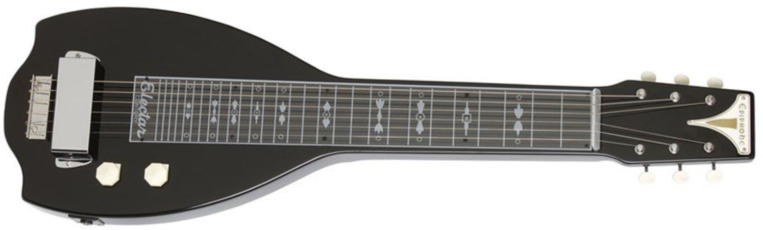 Epiphone Electar Inspired By 1939 Century Lap Steel Outfit - Ebony - Lap steel guitarra - Main picture