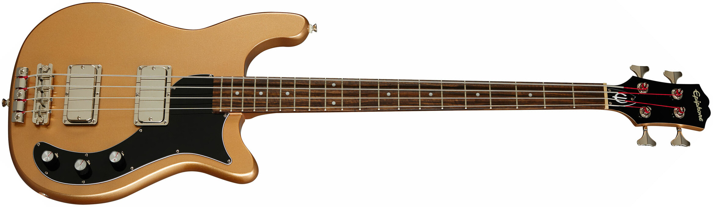 Epiphone Embassy Bass Original Lau - Smoked Almond Metallic - Bajo eléctrico de cuerpo sólido - Main picture