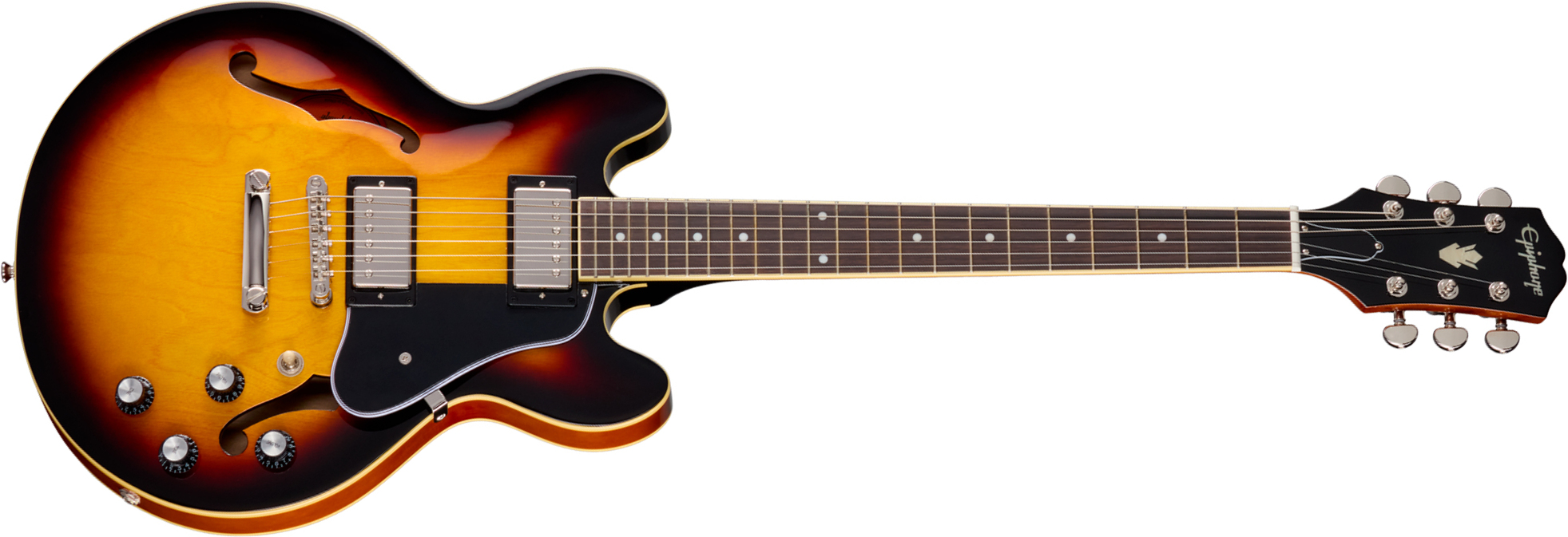 Epiphone Es339 Ibg 2h Ht Rw - Vintage Sunburst - Guitarra eléctrica semi caja - Main picture