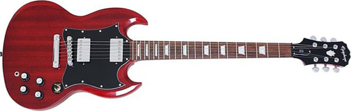 Epiphone G-400 Pro 1966 Ltd Ch - Cherry - Guitarra eléctrica de doble corte - Main picture