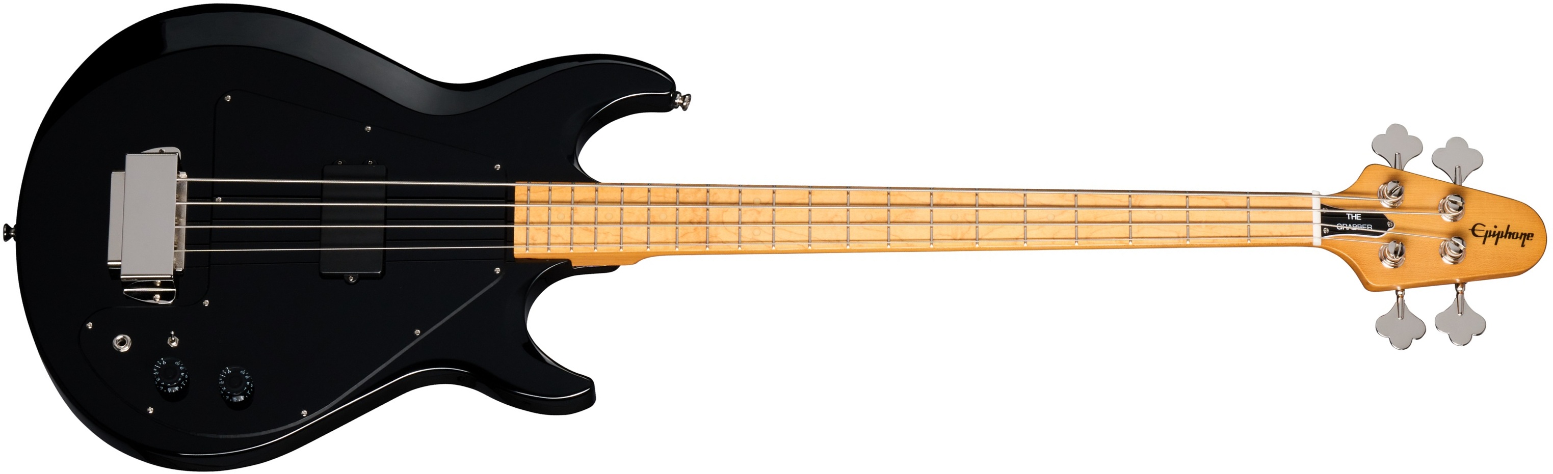 Epiphone Grabber Bass Humbucker Mn - Ebony - Bajo eléctrico de cuerpo sólido - Main picture