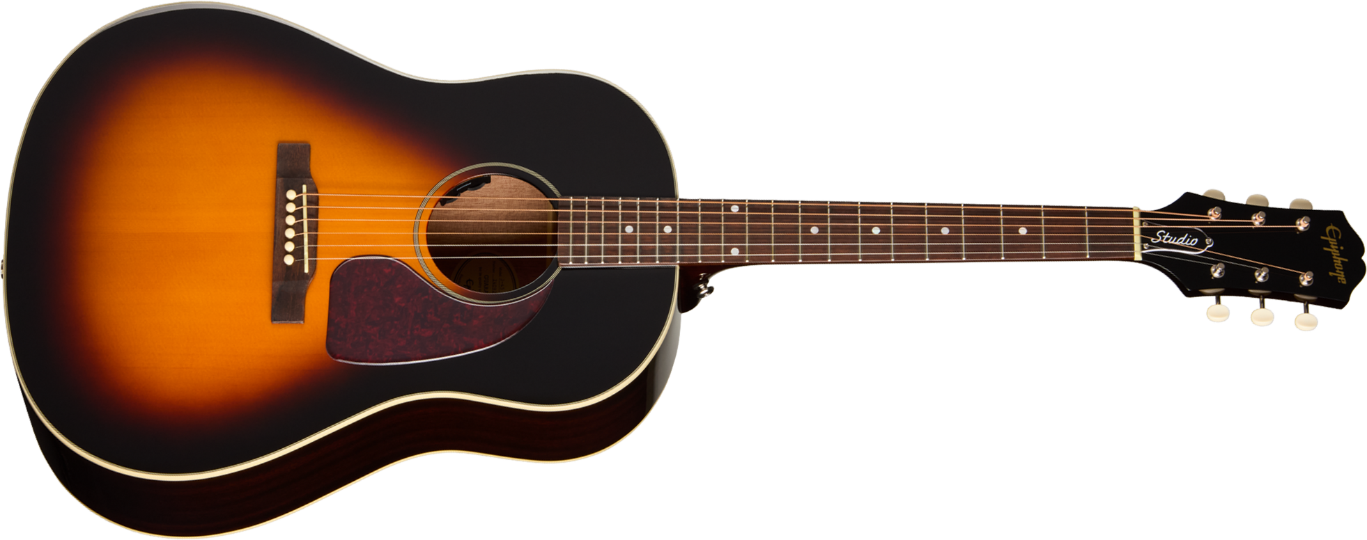 Epiphone J45 Studio Ibg Dreadnought Epicea Rw - Vintage Sunburst - Guitarra folk - Main picture