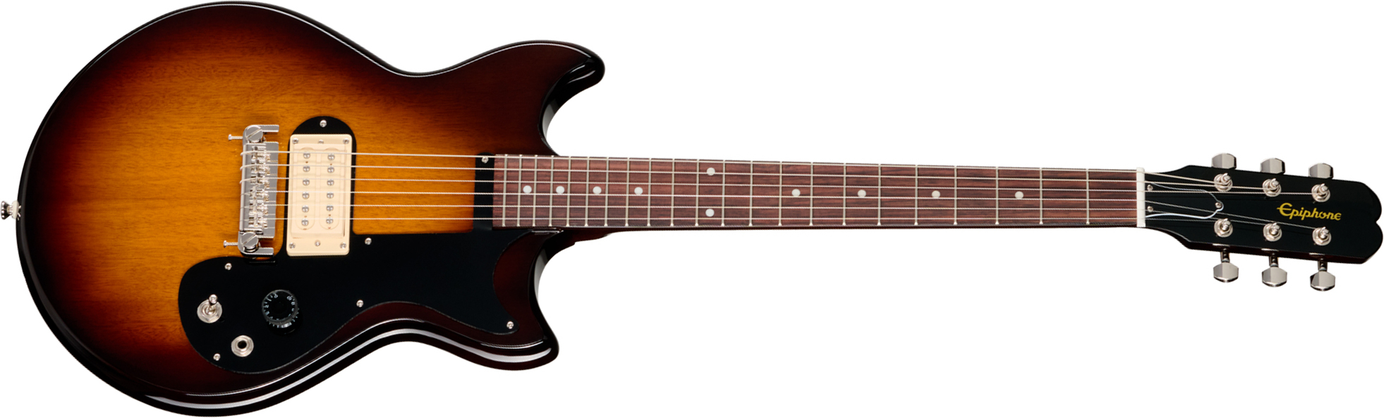 Epiphone Joan Jett Olympic Special Ht 1h Rw - Vintage Sunburst - Guitarra eléctrica de doble corte - Main picture