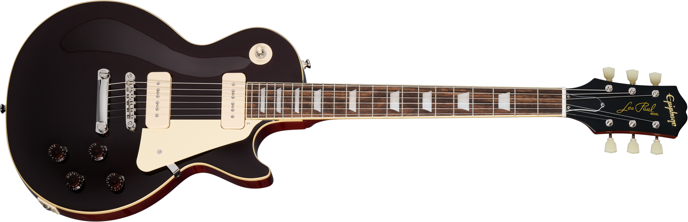 Epiphone Joe Bonamassa Les Paul Standard 1955 Signature 2s P90 Ht Lau - Copper Iridescent - Guitarra eléctrica de corte único. - Main picture