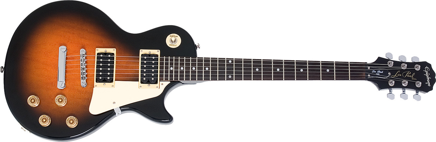 Epiphone Les Paul 100 Ch - Vintage Sunburst - Guitarra eléctrica de corte único. - Main picture