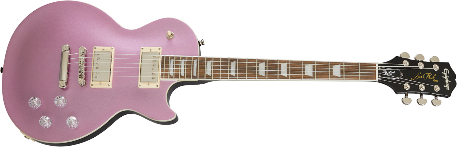 Epiphone Les Paul Muse Modern 2h Ht Lau - Purple Passion Metallic - Guitarra eléctrica de corte único. - Main picture