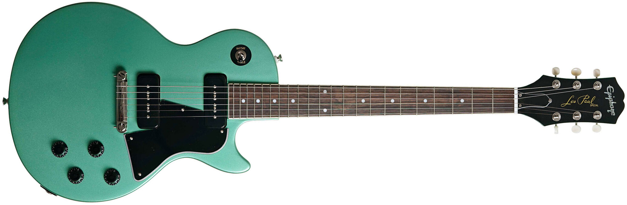 Epiphone Les Paul Special 2p90 Ht Lau - Inverness Green - Guitarra eléctrica de doble corte - Main picture