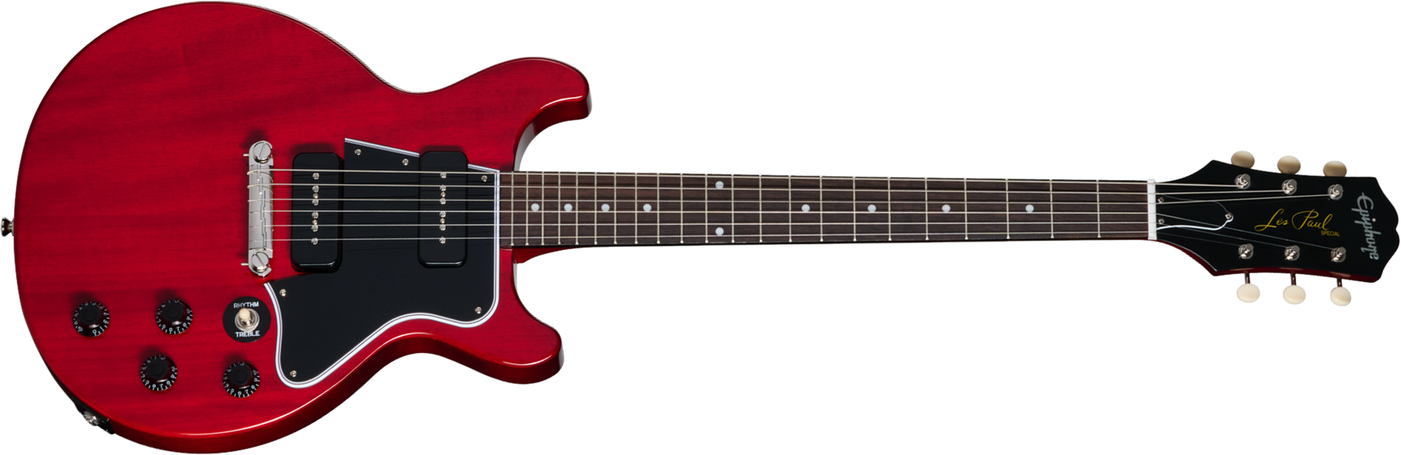 Epiphone Les Paul Special Double Cut Dc Ibg 2s P90 Ht Rw - Cherry Red - Guitarra eléctrica de doble corte - Main picture