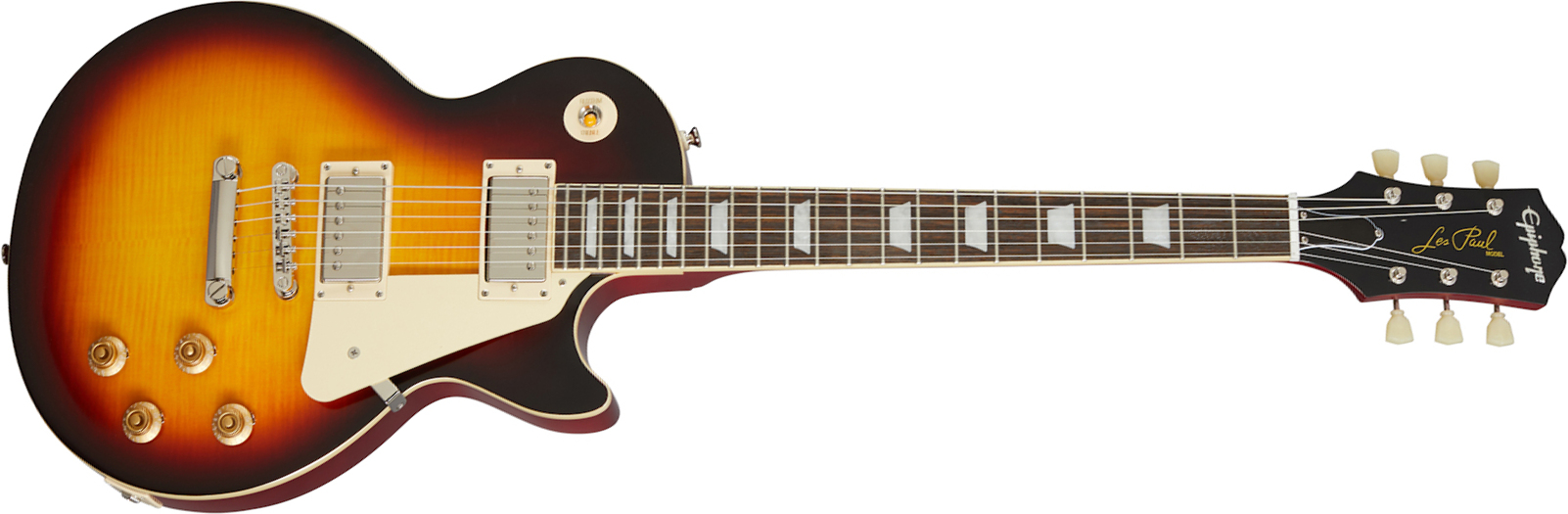 Epiphone Les Paul Standard 1959 Outfit 2h Ht Rw - Aged Dark Burst - Guitarra eléctrica de corte único. - Main picture