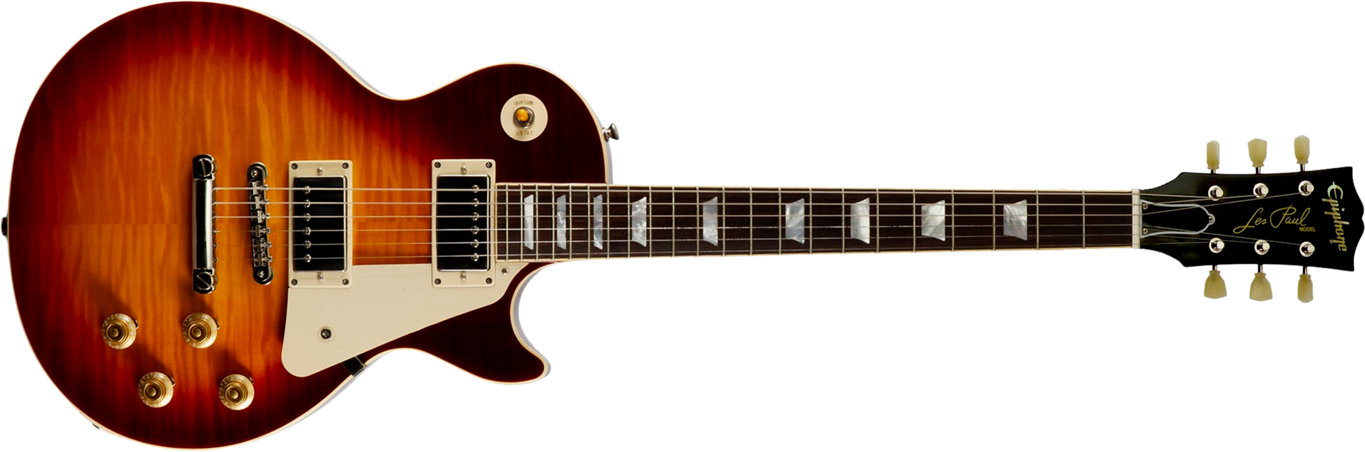Epiphone Les Paul Standard 1959 Reissue Igc 2h Gibson Ht Rw - Sunburst Fade - Guitarra eléctrica de corte único. - Main picture