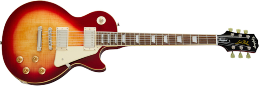 Epiphone Les Paul Standard 50s 2h Ht Rw - Heritage Cherry Sunburst - Guitarra eléctrica de corte único. - Main picture
