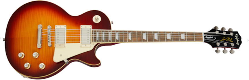 Epiphone Les Paul Standard 60s 2h Ht Rw - Iced Tea - Guitarra eléctrica de corte único. - Main picture