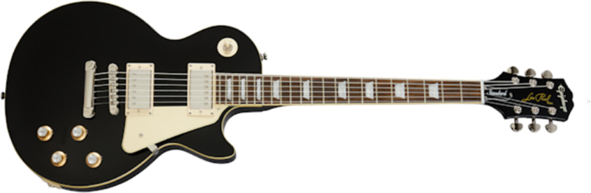 Epiphone Les Paul Standard 60s 2h Ht Rw - Ebony - Guitarra eléctrica de corte único. - Main picture