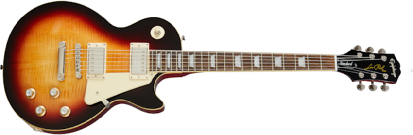 Epiphone Les Paul Standard 60s 2h Ht Rw - Bourbon Burst - Guitarra eléctrica de corte único. - Main picture