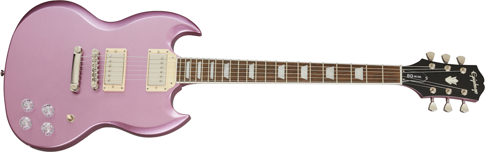 Epiphone Sg Muse Modern 2h Ht Lau - Purple Passion Metallic - Guitarra electrica retro rock - Main picture