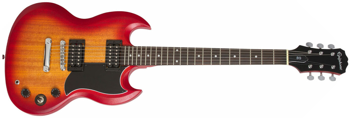 Epiphone Sg Special Ve Hh Ht Rw - Heritage Cherry Sunburst - Guitarra eléctrica de doble corte - Main picture