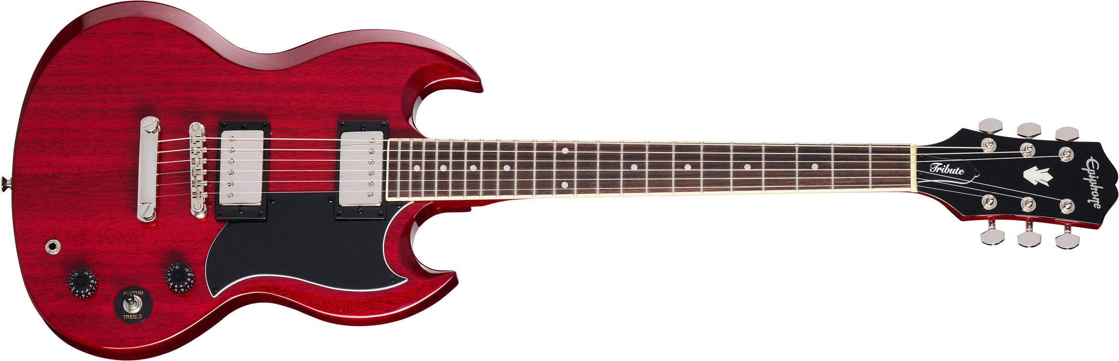 Epiphone Sg Tribute Sg Prophecy Inspired By / Modern 2h Ht Lau - Cherry - Guitarra eléctrica de doble corte - Main picture