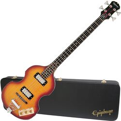 Pack bajo eléctrico Epiphone Viola Bass + Case - Vintage sunburst