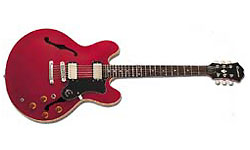 Epiphone Dot Ch - Cherry - Guitarra eléctrica semi caja - Variation 1