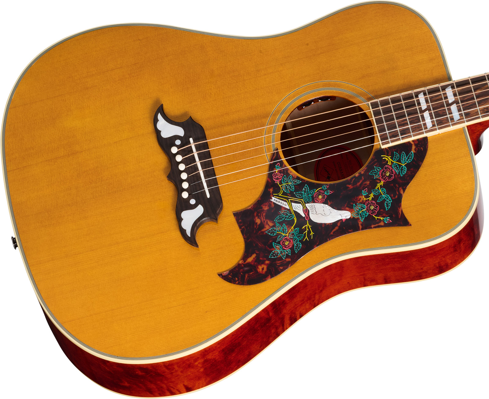 Epiphone Dove 1963 Reissue Inspired By Dreadnought Epicea Erable Rw - Natural - Guitarra folk - Variation 2
