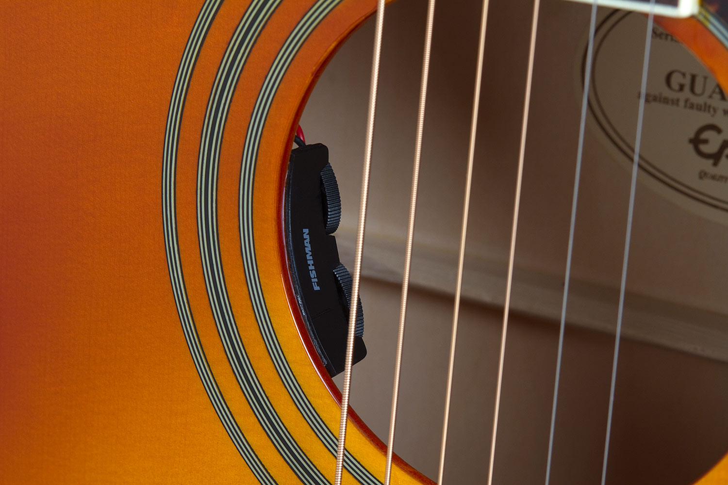 Epiphone Dove Pro Dreadnought Ch - Violin Burst - Guitarra electro acustica - Variation 3