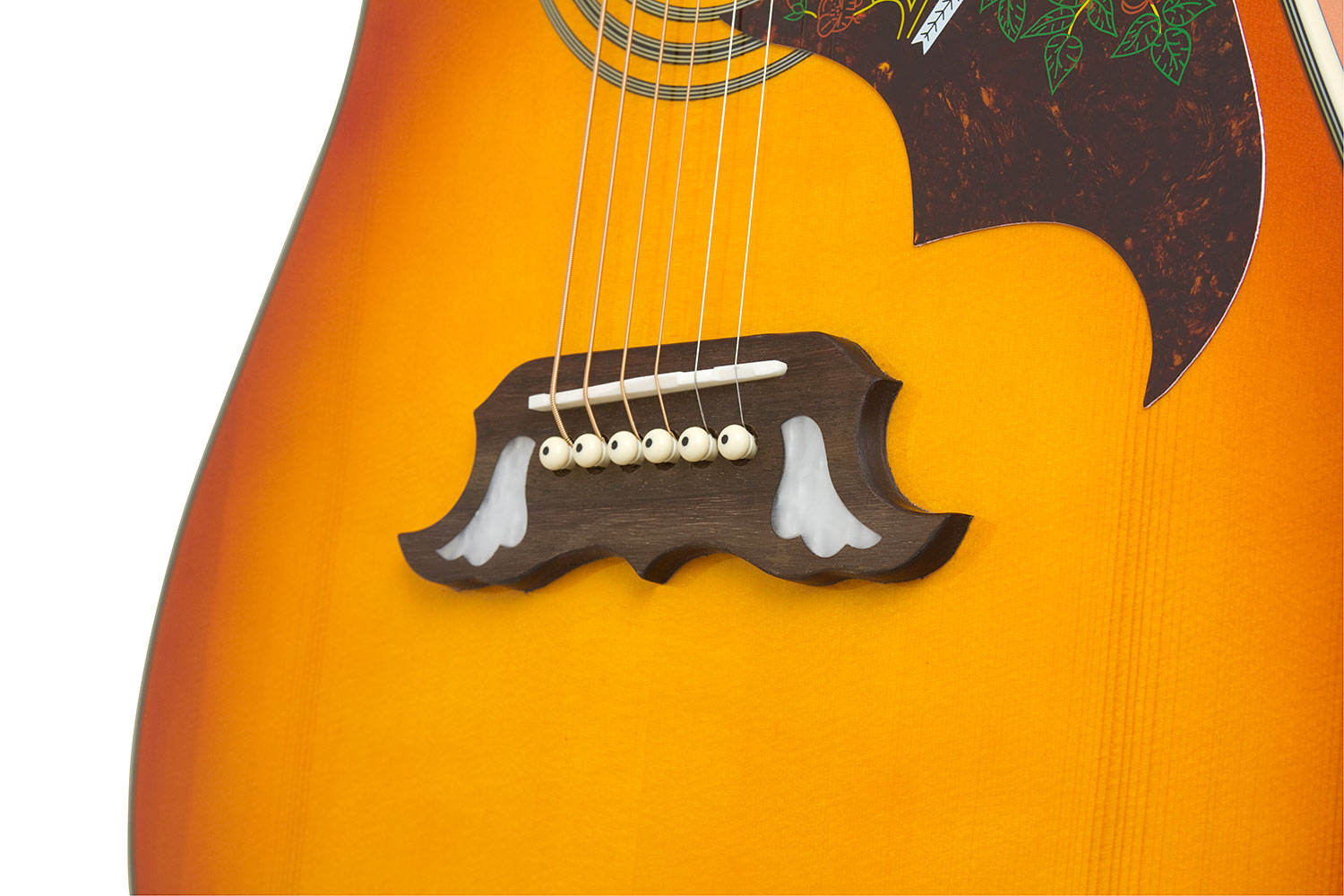 Epiphone Dove Pro Dreadnought Ch - Violin Burst - Guitarra electro acustica - Variation 4