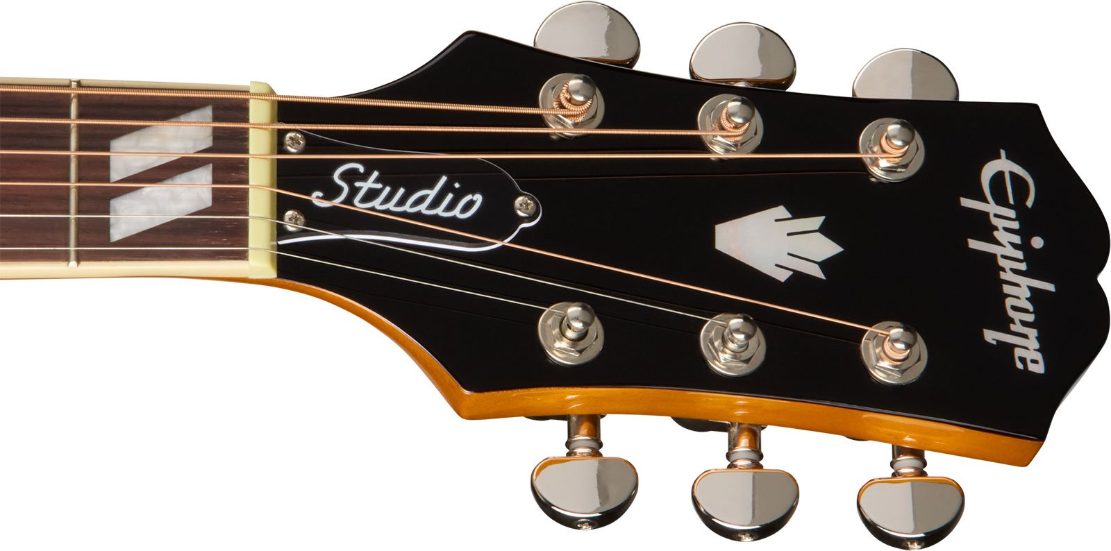 Epiphone Dove Studio Ibg Dreadnought Epicea Erable Rw - Natural - Guitarra folk - Variation 5