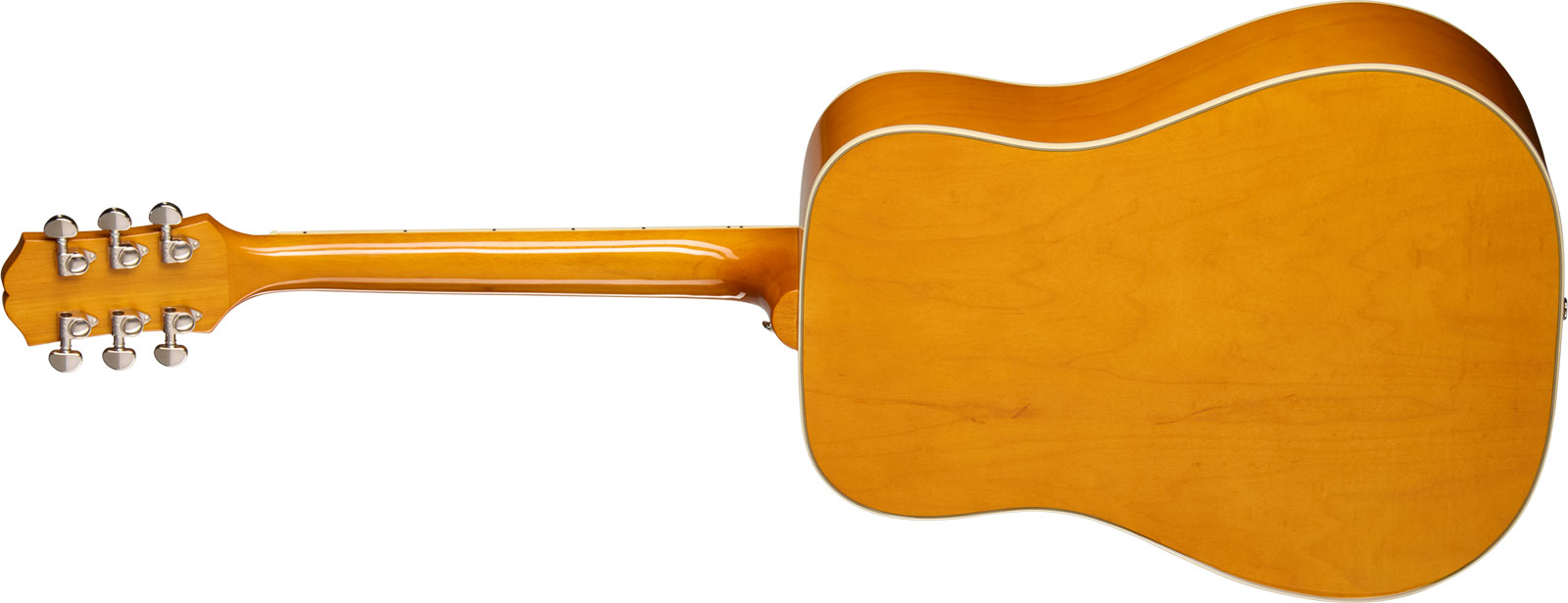 Epiphone Dove Studio Lh Gaucher Ibg Dreadnought Epicea Erable Rw - Natural - Guitarra folk - Variation 1