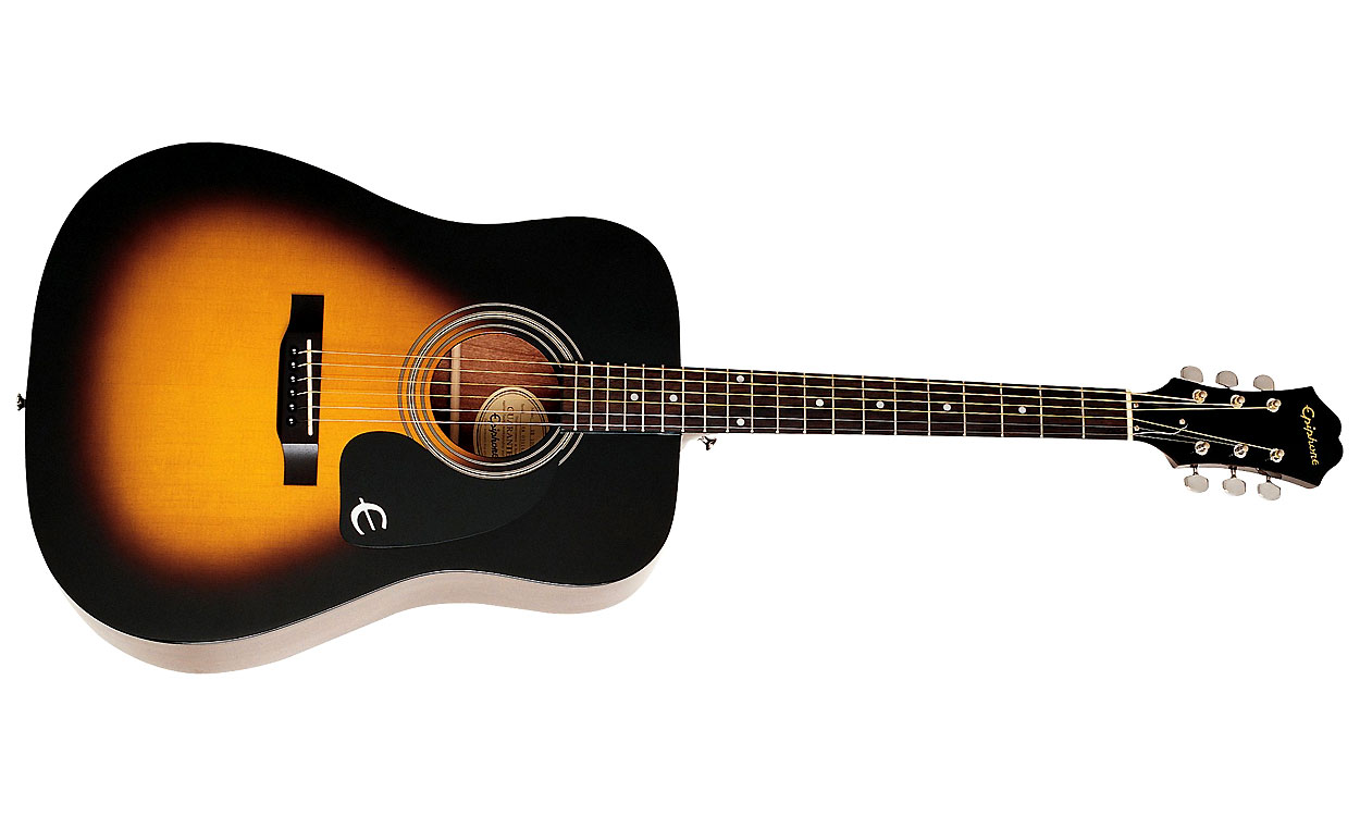 Epiphone Songmaker Dr-100 Dreadnought Epicea Acajou Pf - Vintage Sunburst - Guitarra acústica & electro - Variation 1