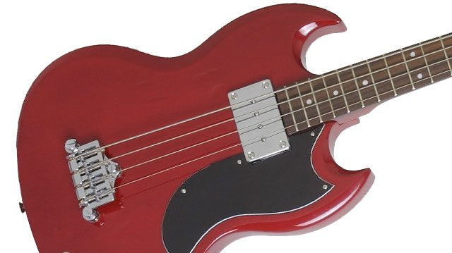 Epiphone Eb-0 Sg Bass Rw - Cherry - Bajo eléctrico de cuerpo sólido - Variation 2