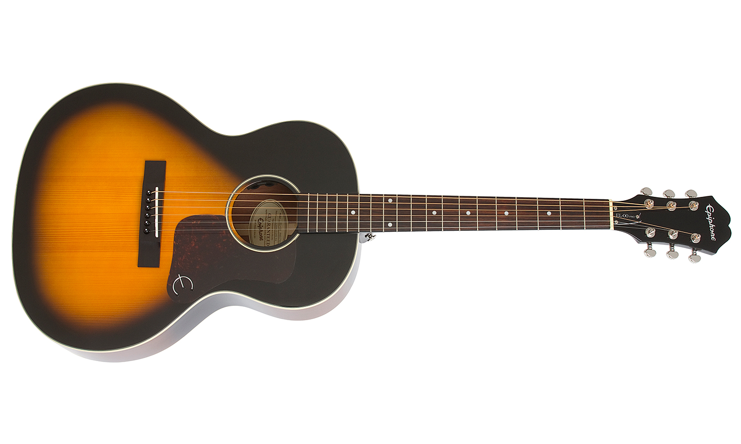 Epiphone El-00 Pro Concert Epicea Acajou Ch - Vintage Sunburst - Guitarra acústica & electro - Variation 1