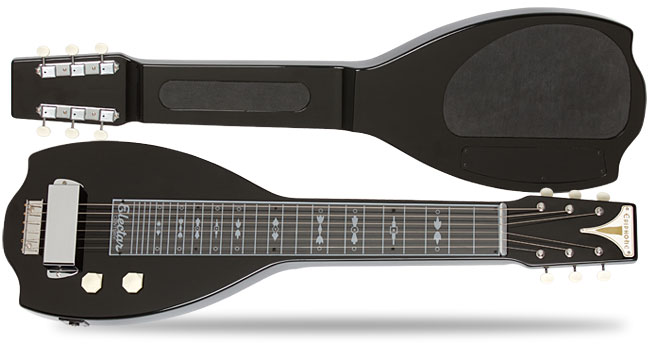 Epiphone Electar Inspired By 1939 Century Lap Steel Outfit - Ebony - Lap steel guitarra - Variation 2