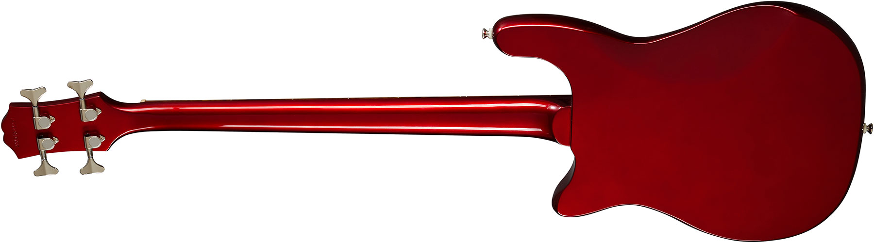 Epiphone Embassy Bass Original Lau - Sparkling Burgundy - Bajo eléctrico de cuerpo sólido - Variation 1