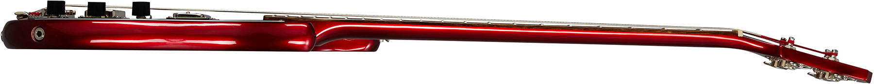 Epiphone Embassy Bass Original Lau - Sparkling Burgundy - Bajo eléctrico de cuerpo sólido - Variation 2
