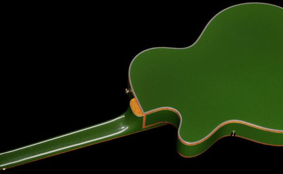 Epiphone Emperor Swingster Archtop 2h Trem Lau - Forest Green Metallic - Guitarra elécrica Jazz cuerpo acústico - Variation 2