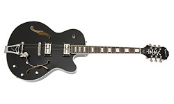 Epiphone Emperor Swingster Bigsby Gh Trans Black - Guitarra eléctrica semi caja - Variation 1