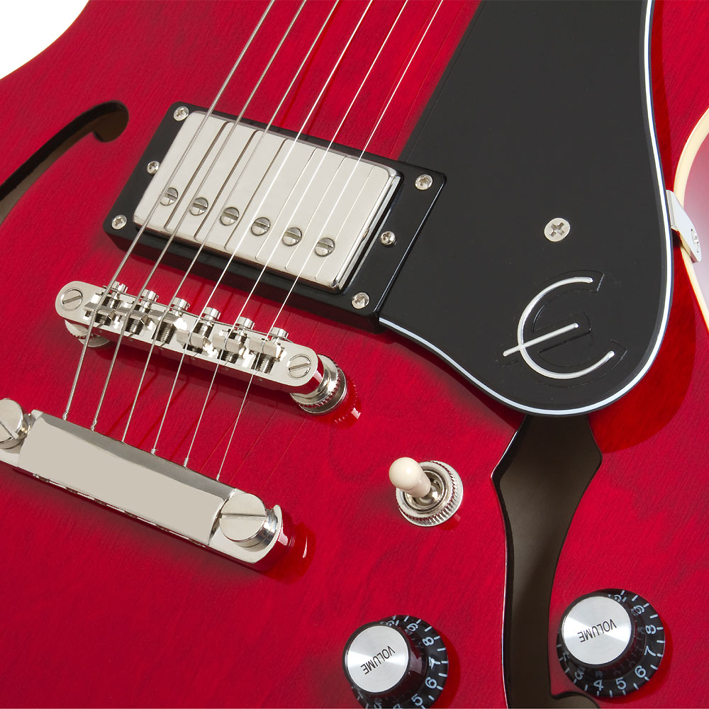 Epiphone Es-339 Inspired By Gibson 2020 2h Ht Rw - Cherry - Guitarra eléctrica semi caja - Variation 1