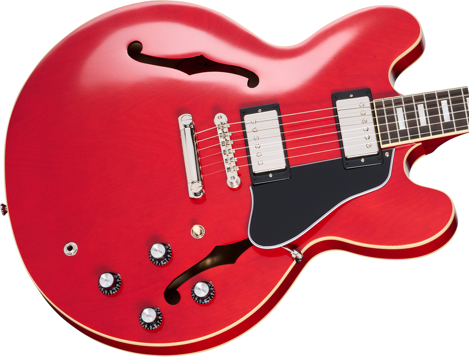 Epiphone Es335 1962 Reissue Ins.by.g.c 2h Gibson Ht Rw - Sixties Cherry - Guitarra eléctrica semi caja - Variation 2